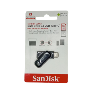 16 GB TYPE C + USB DUAL OTG PANDRIVE
