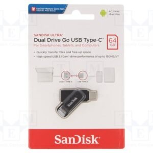 64GB TYPE C + USB DUAL OTG PANDRIVE