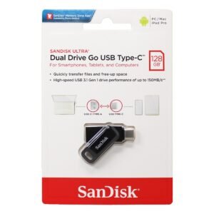 128GB TYPE C + USB DUAL OTG PANDRIVE